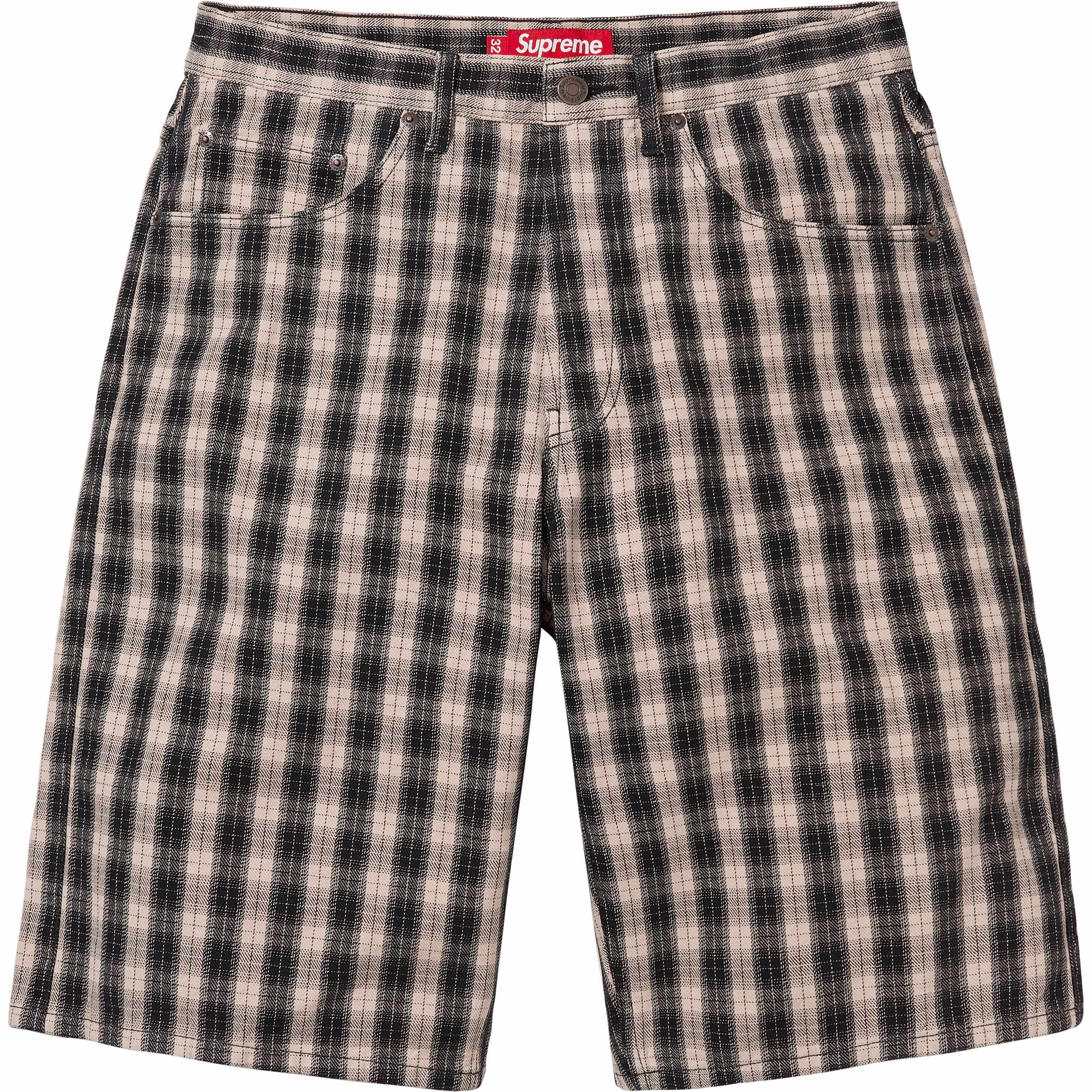 Plaid Baggy Short view 5